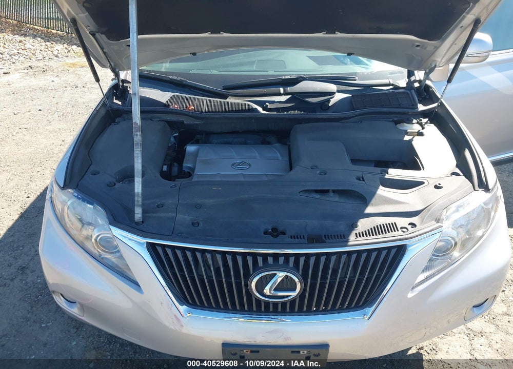2010 LEXUS RX 350 VIN: 2T2BK1BA9AC076107
