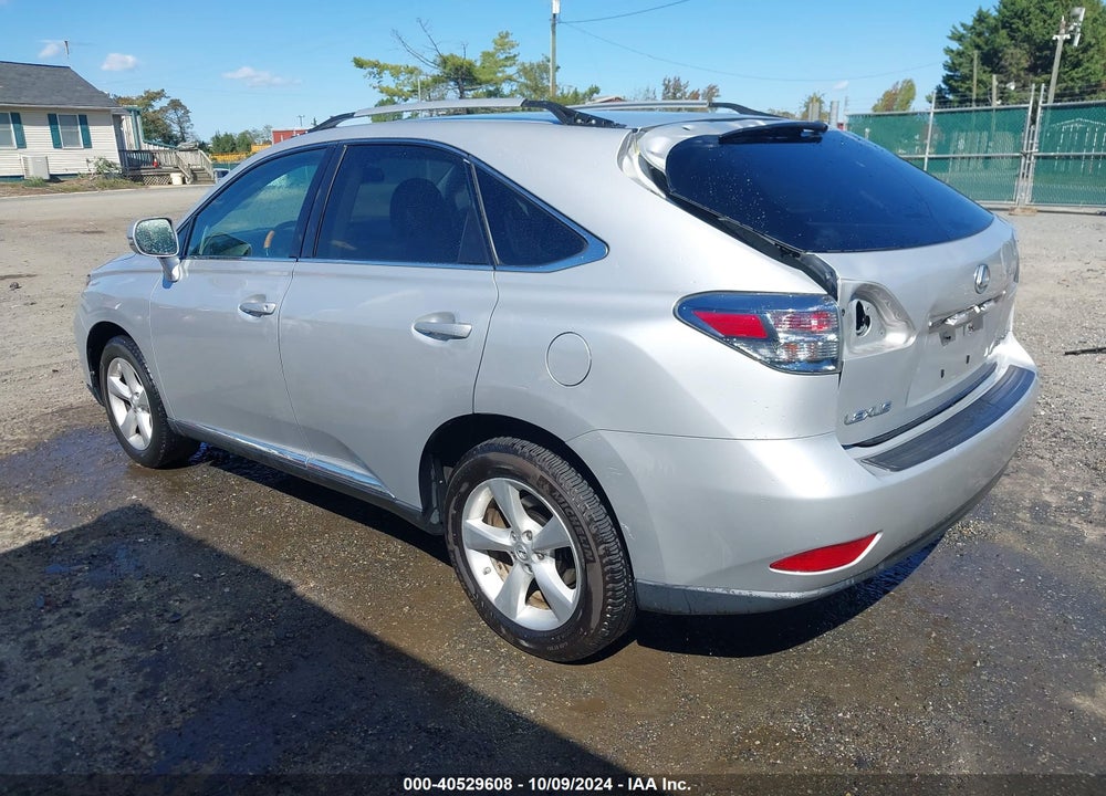 2010 LEXUS RX 350 VIN: 2T2BK1BA9AC076107