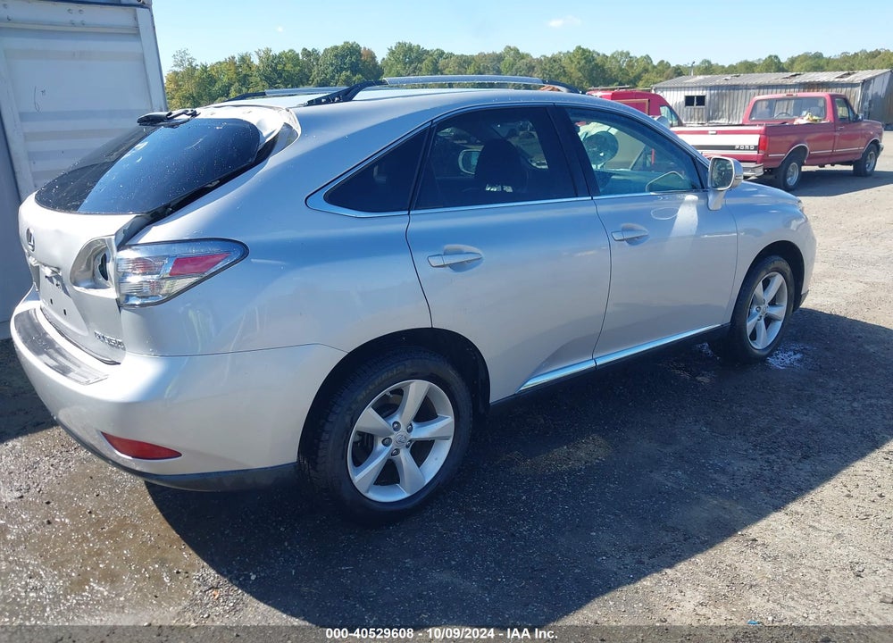 2010 LEXUS RX 350 VIN: 2T2BK1BA9AC076107