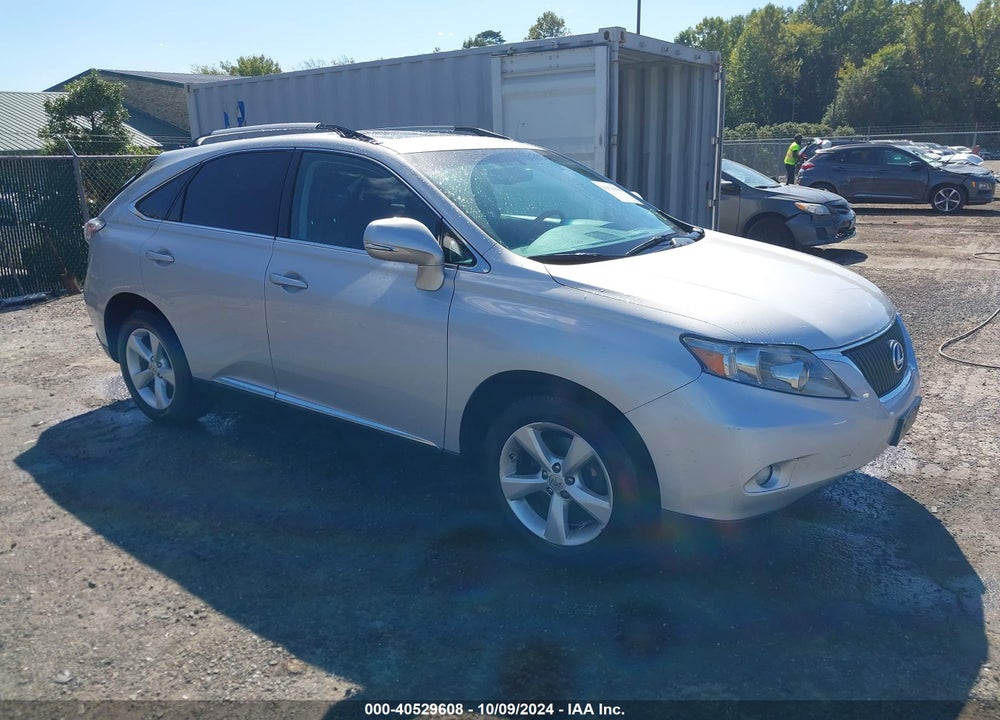 2010 LEXUS RX 350 VIN: 2T2BK1BA9AC076107