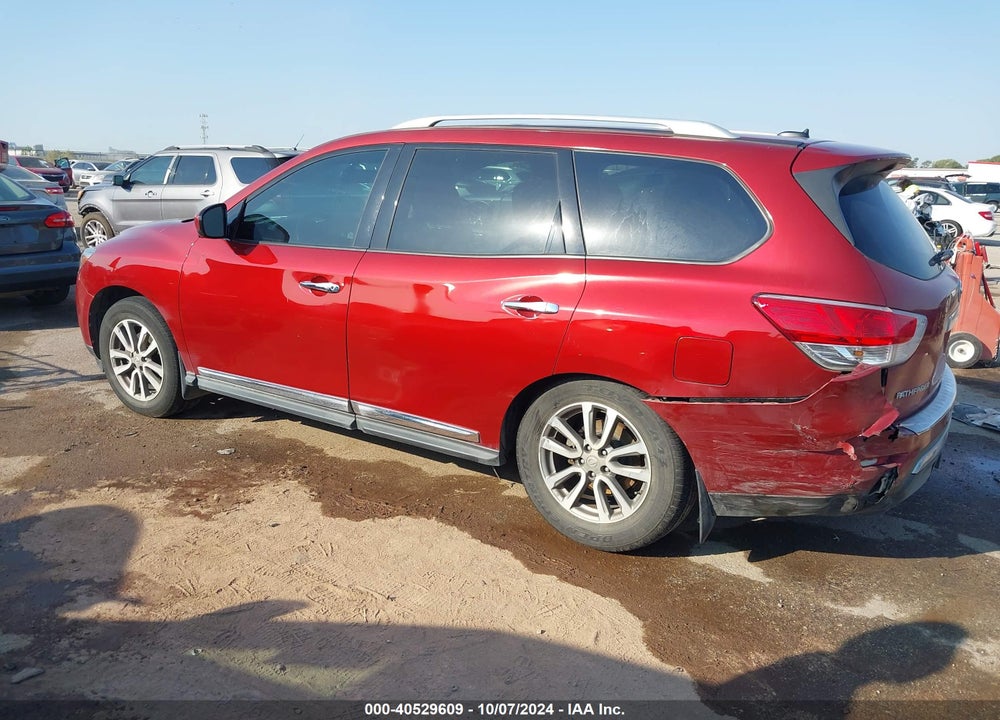 2015 NISSAN PATHFINDER SL VIN: 5N1AR2MN1FC612044
