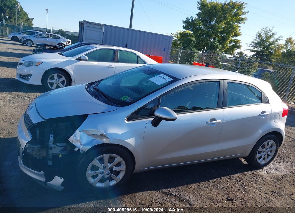 2013 KIA RIO LX VIN: KNADM5A36D6213563