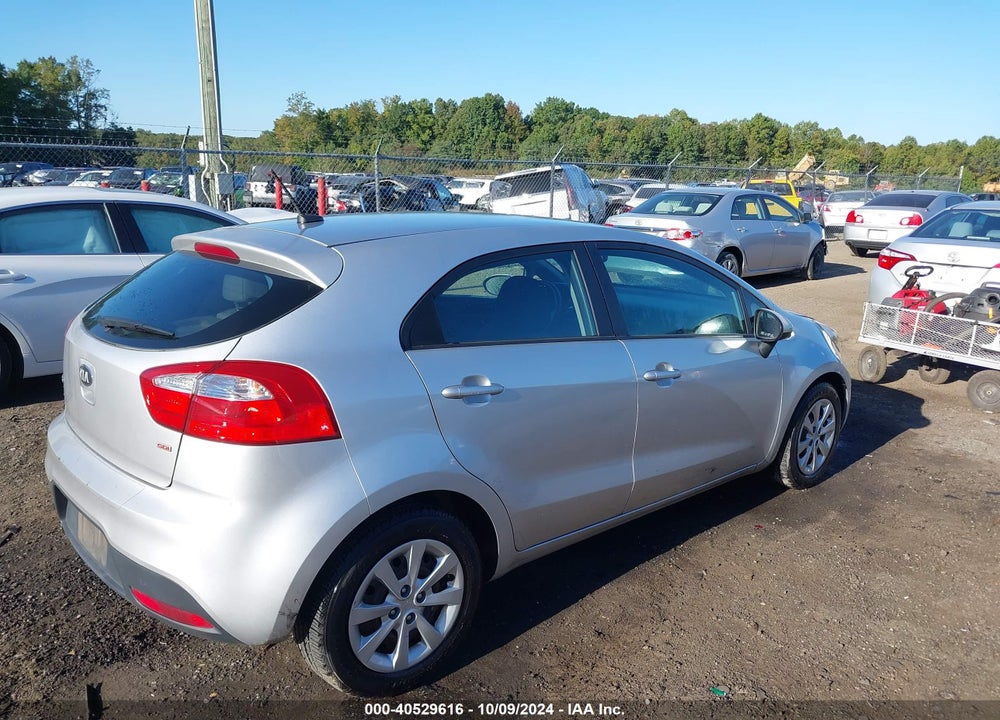 2013 KIA RIO LX VIN: KNADM5A36D6213563