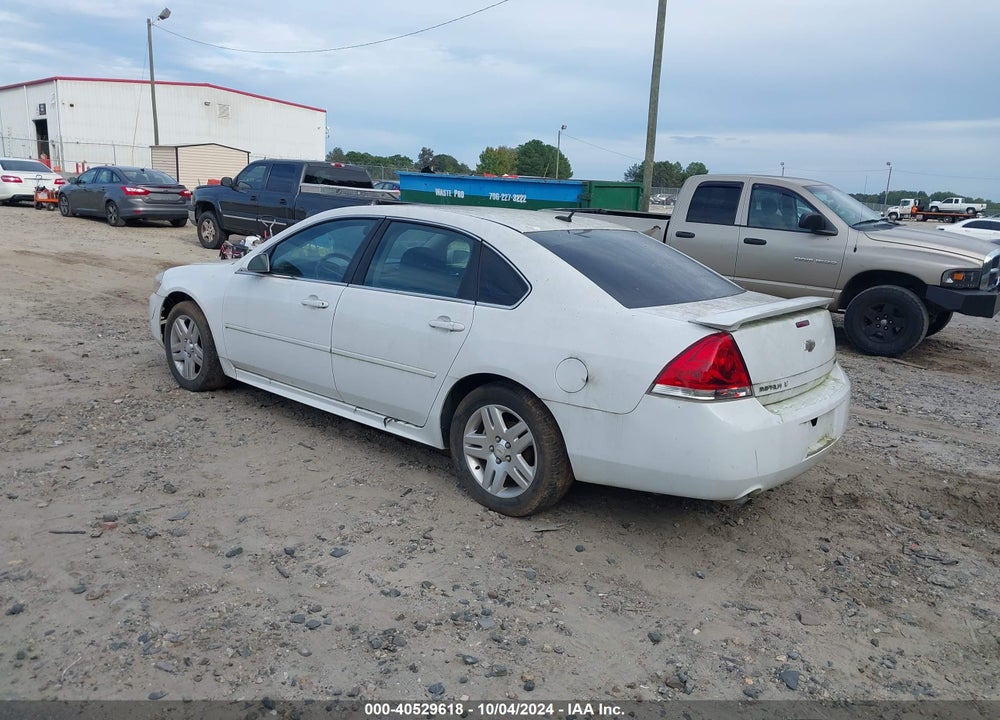 2012 CHEVROLET IMPALA LT VIN: 2G1WG5E34C1161507