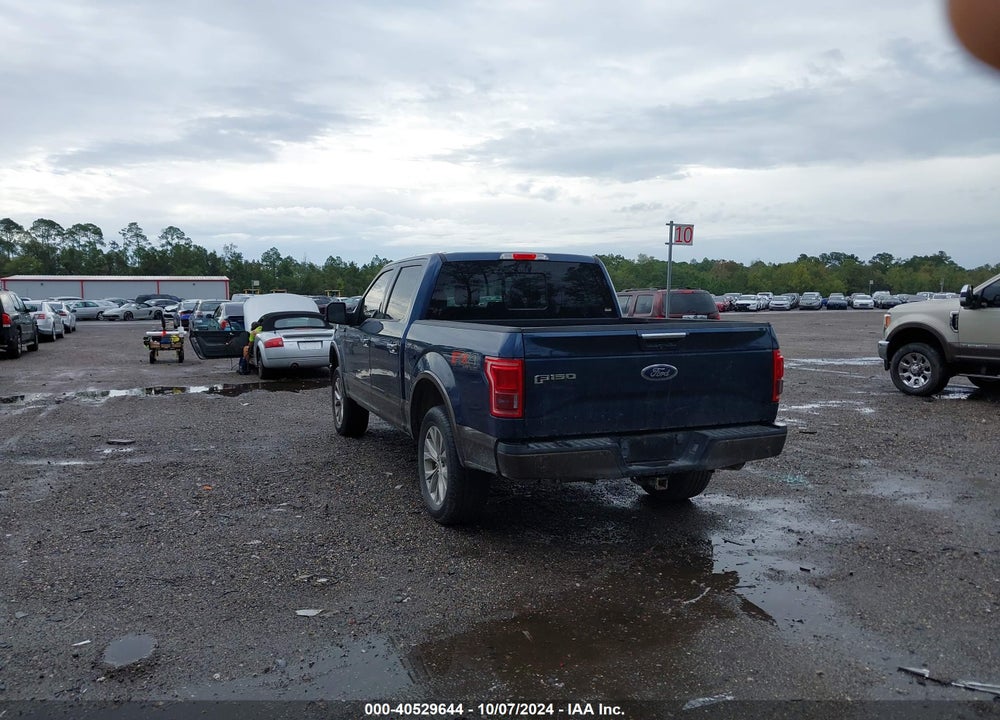 2017 FORD F-150 LARIAT VIN: 1FTEW1EF2HFA82782