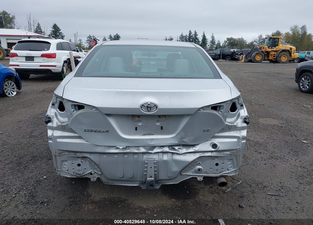 2015 TOYOTA COROLLA LE VIN: 5YFBURHE6FP365296