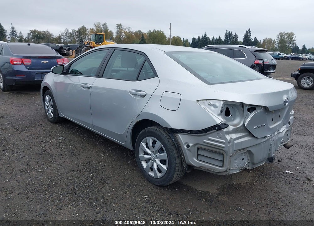 2015 TOYOTA COROLLA LE VIN: 5YFBURHE6FP365296