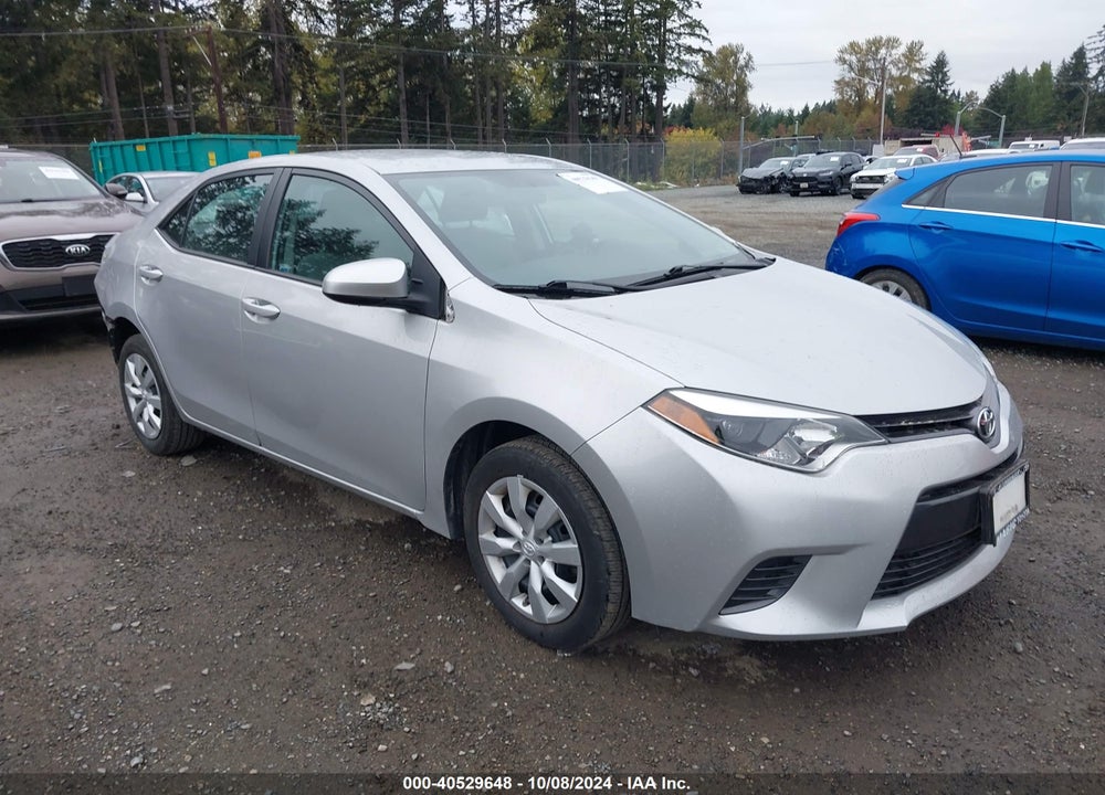 2015 TOYOTA COROLLA LE VIN: 5YFBURHE6FP365296