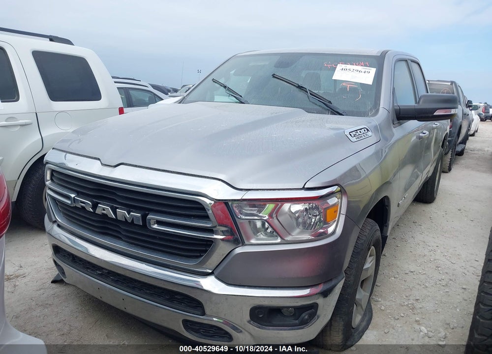 2021 RAM 1500 BIG HORN 4X4 6'4 BOX VIN: 1C6SRFBT8MN796165