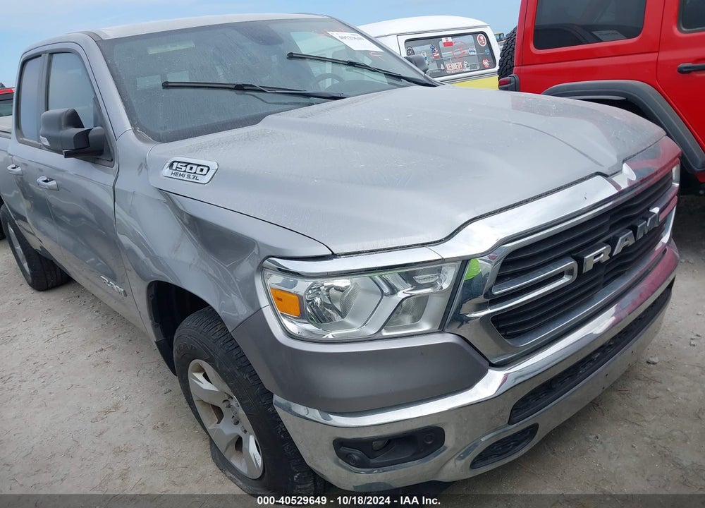 2021 RAM 1500 BIG HORN 4X4 6'4 BOX VIN: 1C6SRFBT8MN796165