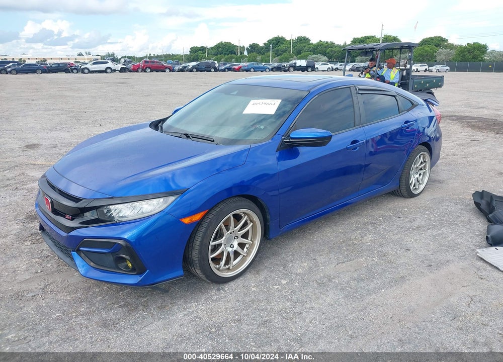 2020 HONDA CIVIC SI SEDAN VIN: 2HGFC1E52LH704388