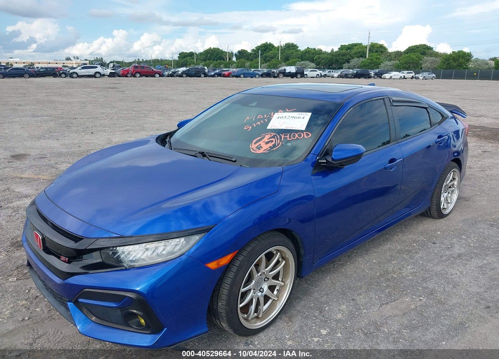 2020 HONDA CIVIC SI SEDAN VIN: 2HGFC1E52LH704388