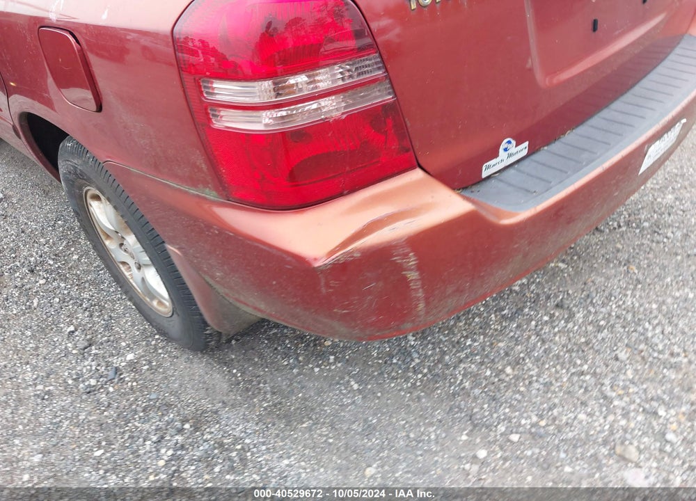 2003 TOYOTA HIGHLANDER VIN: JTEGD21A030065985