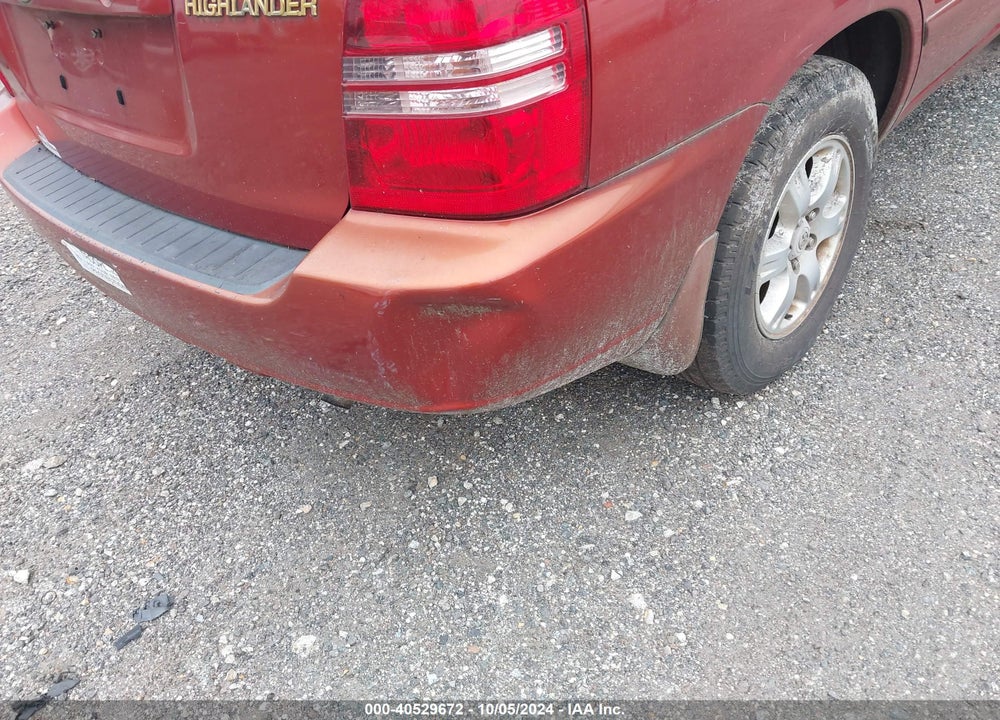 2003 TOYOTA HIGHLANDER VIN: JTEGD21A030065985