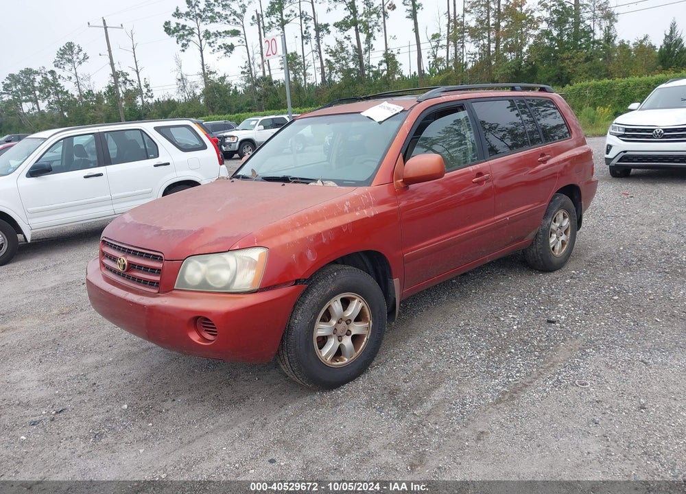 2003 TOYOTA HIGHLANDER VIN: JTEGD21A030065985