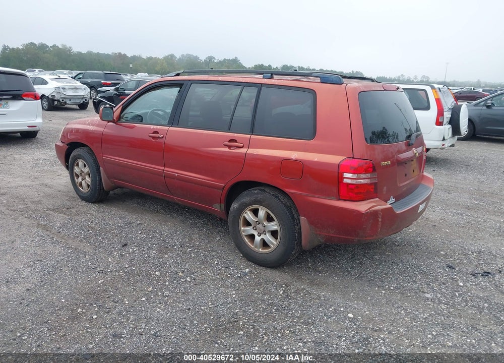 2003 TOYOTA HIGHLANDER VIN: JTEGD21A030065985