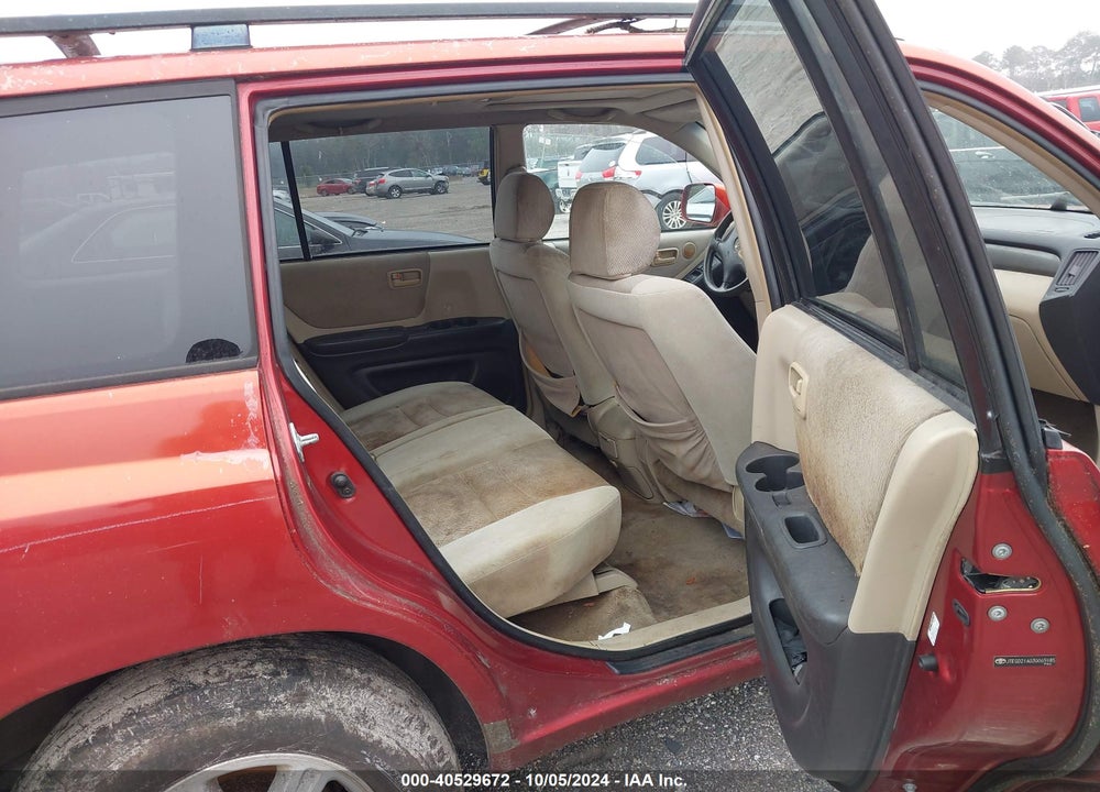 2003 TOYOTA HIGHLANDER VIN: JTEGD21A030065985