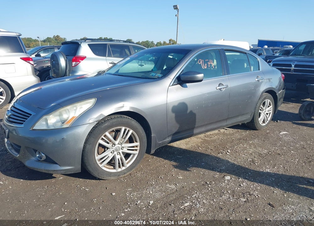 2012 INFINITI G37X VIN: JN1CV6AR6CM976153