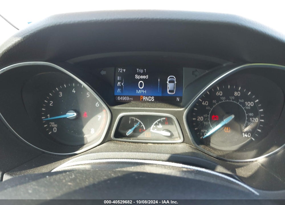 2017 FORD FOCUS TITANIUM VIN: 1FADP3J27HL212800