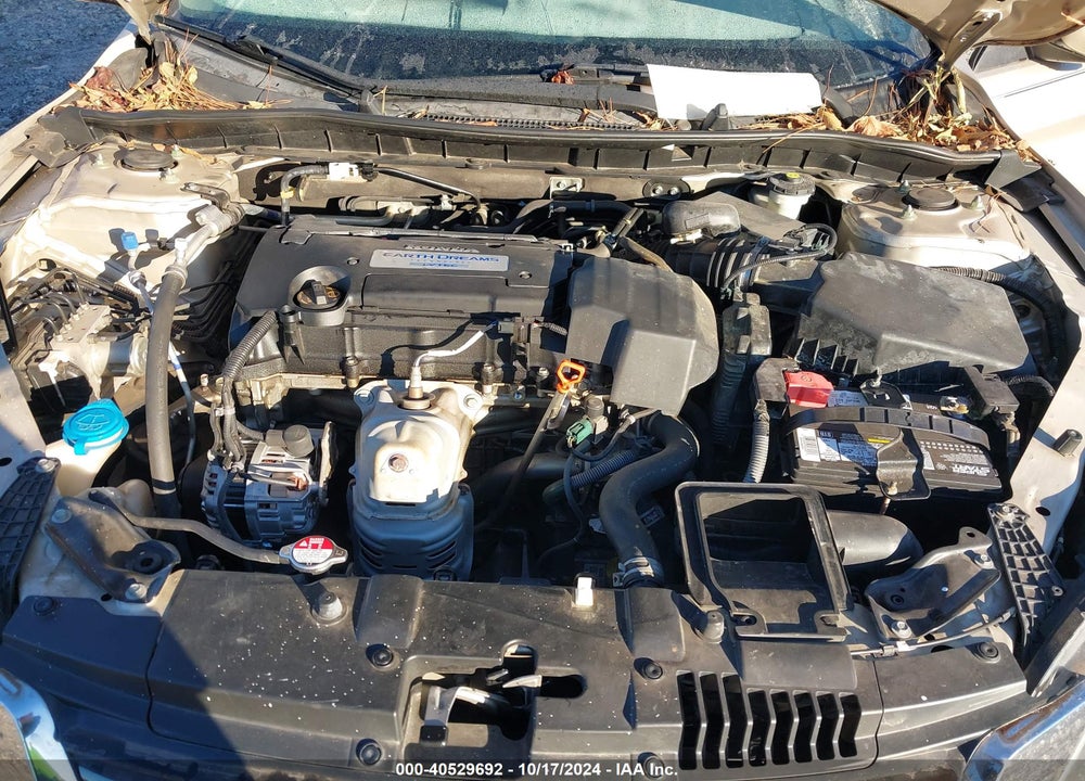 2013 HONDA ACCORD LX VIN: 1HGCR2F38DA163321