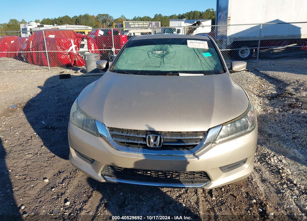 2013 HONDA ACCORD LX VIN: 1HGCR2F38DA163321