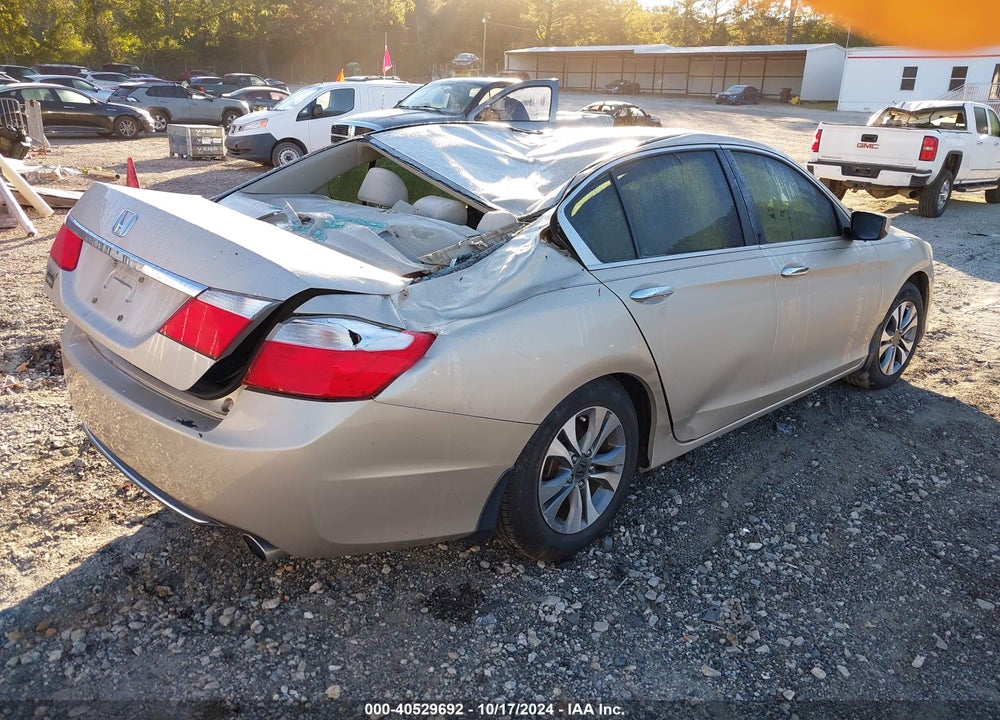 2013 HONDA ACCORD LX VIN: 1HGCR2F38DA163321
