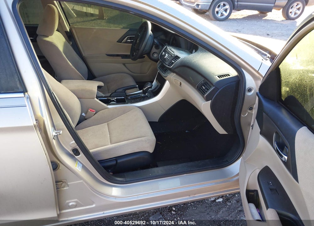 2013 HONDA ACCORD LX VIN: 1HGCR2F38DA163321
