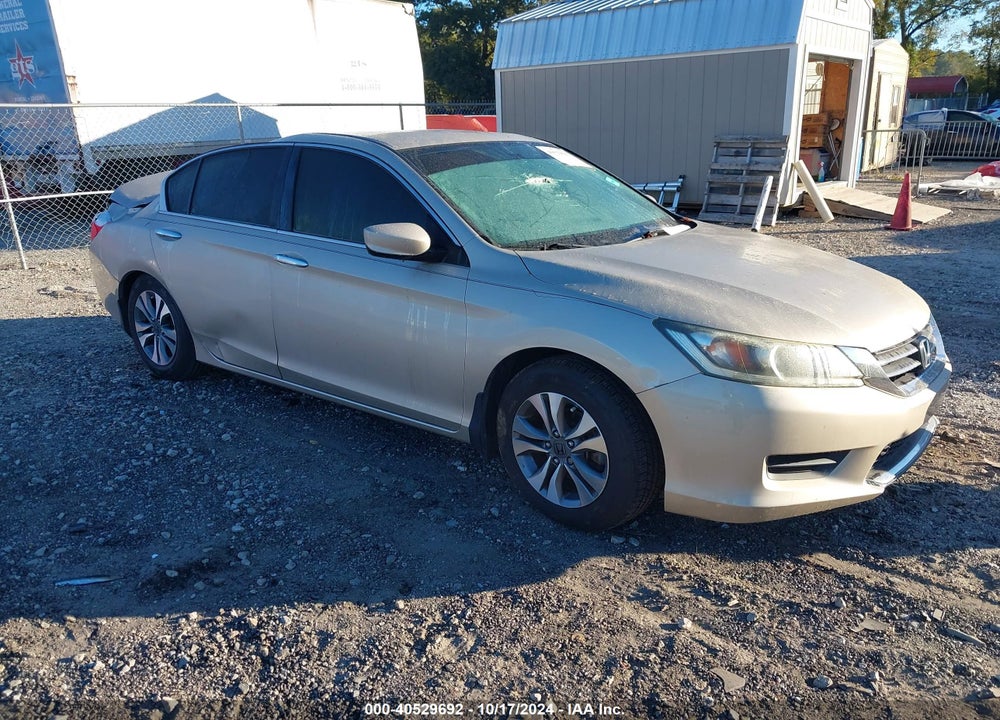 2013 HONDA ACCORD LX VIN: 1HGCR2F38DA163321