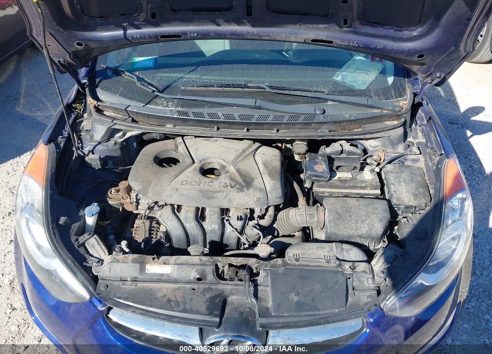 2012 HYUNDAI ELANTRA GLS VIN: 5NPDH4AE4CH103148