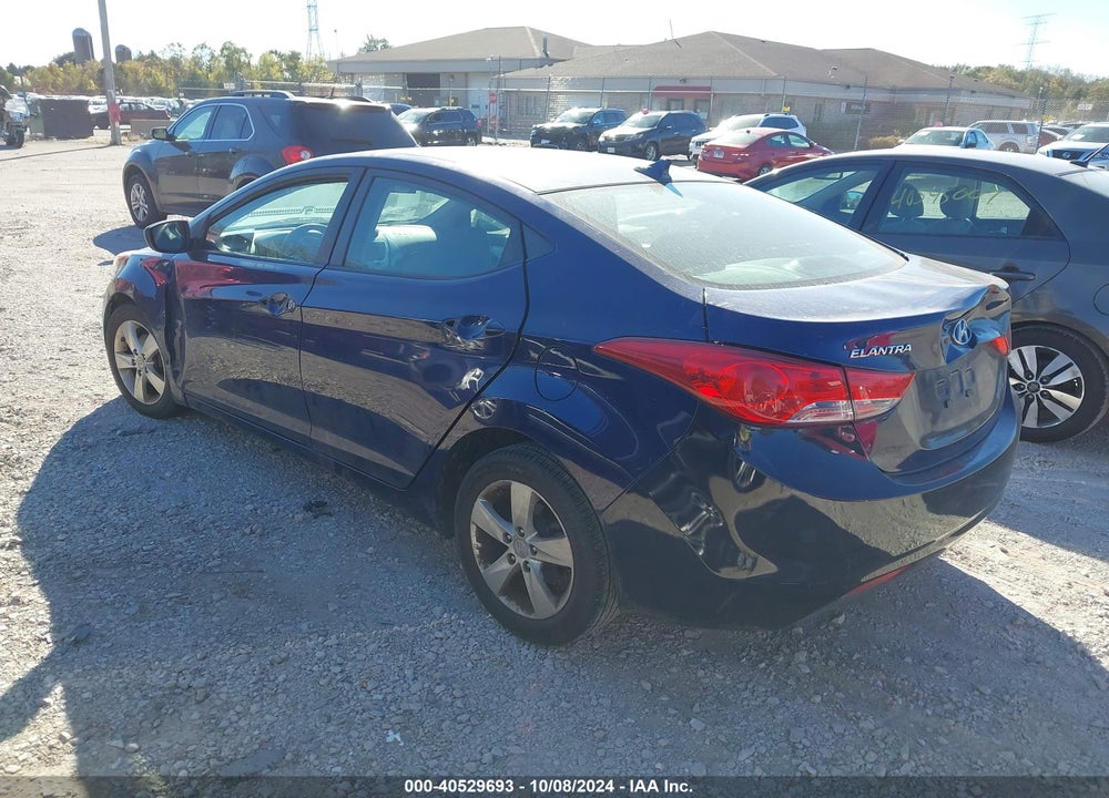 2012 HYUNDAI ELANTRA GLS VIN: 5NPDH4AE4CH103148