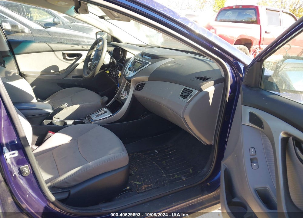 2012 HYUNDAI ELANTRA GLS VIN: 5NPDH4AE4CH103148
