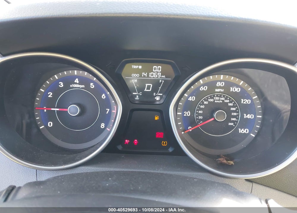 2012 HYUNDAI ELANTRA GLS VIN: 5NPDH4AE4CH103148