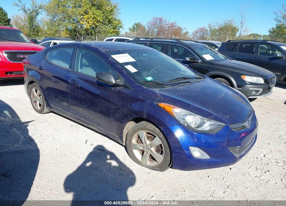 2012 HYUNDAI ELANTRA GLS VIN: 5NPDH4AE4CH103148