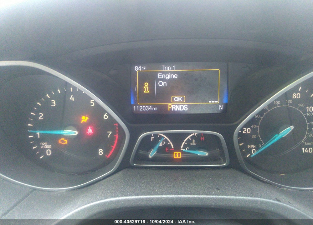 2017 FORD FOCUS SEL VIN: 1FADP3H20HL240962