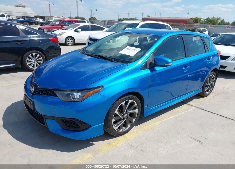 2016 SCION IM VIN: JTNKARJE8GJ501903