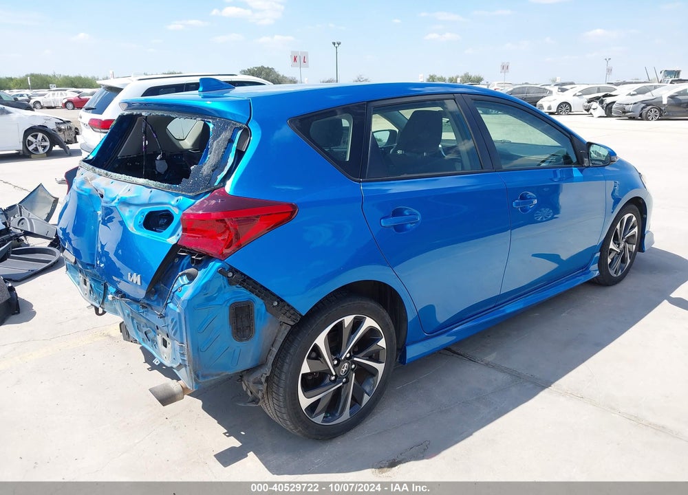 2016 SCION IM VIN: JTNKARJE8GJ501903