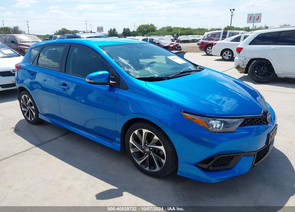 2016 SCION IM VIN: JTNKARJE8GJ501903