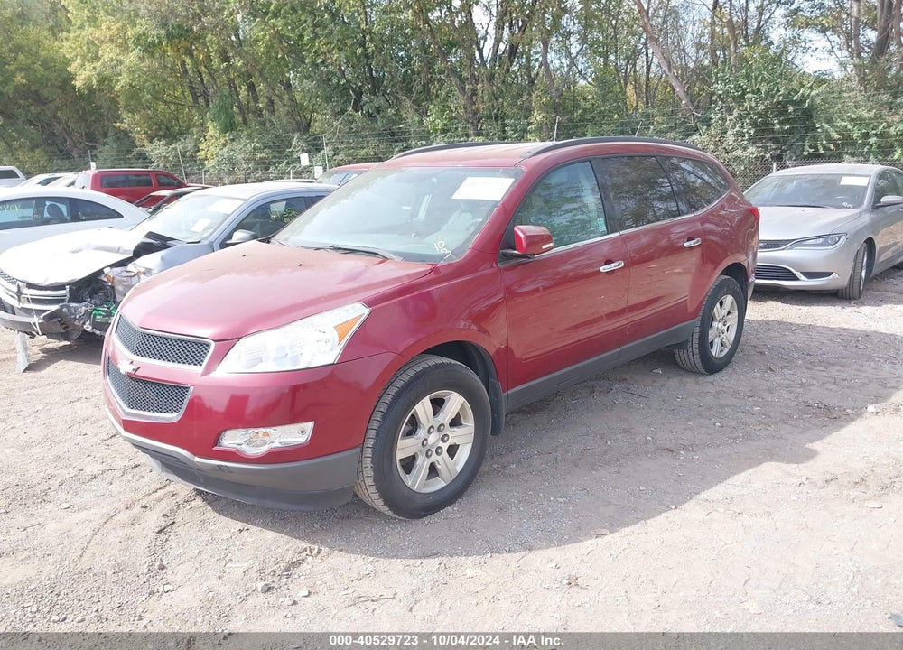 2010 CHEVROLET TRAVERSE LT VIN: 1GNLRGED3AJ252562