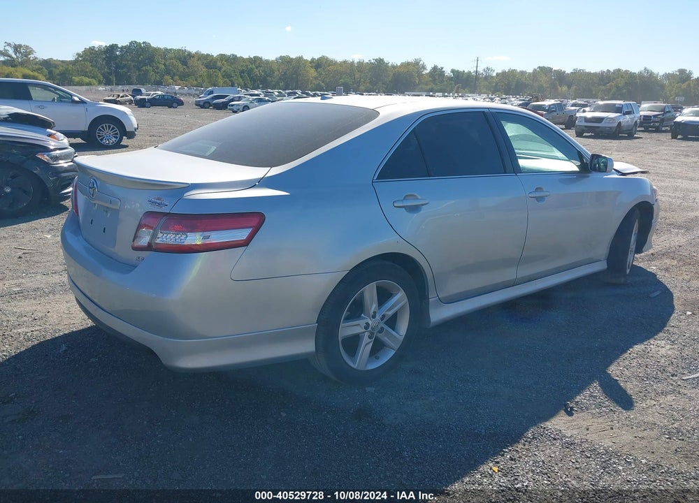 2011 TOYOTA CAMRY SE VIN: 4T1BF3EK2BU129240