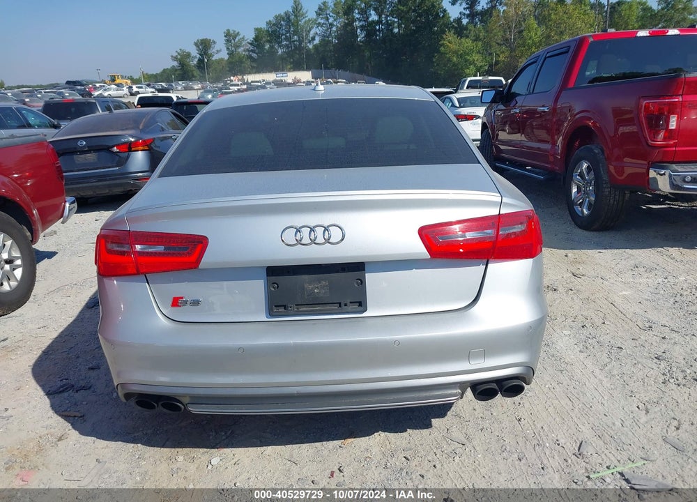 2013 AUDI S6 4.0T PRESTIGE VIN: WAUF2AFC9DN150075