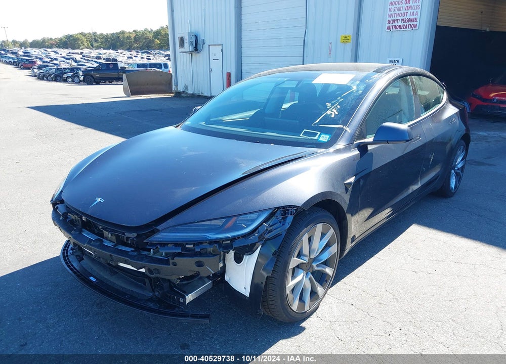 2024 TESLA MODEL 3 REAR-WHEEL DRIVE VIN: 5YJ3E1EA1RF751516