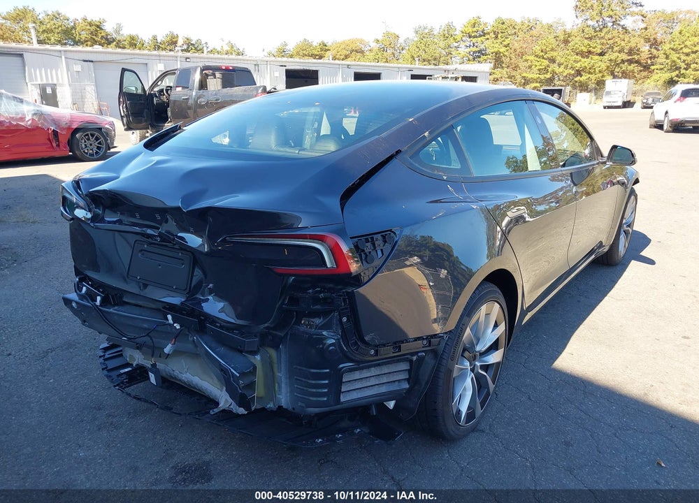 2024 TESLA MODEL 3 REAR-WHEEL DRIVE VIN: 5YJ3E1EA1RF751516