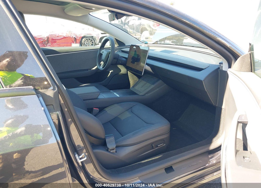 2024 TESLA MODEL 3 REAR-WHEEL DRIVE VIN: 5YJ3E1EA1RF751516