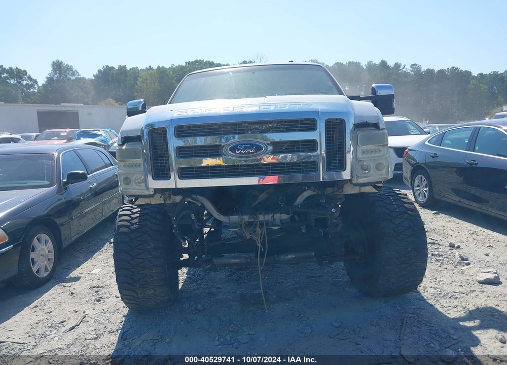 2008 FORD F-250 KING RANCH VIN: 1FTSW21R88ED02053