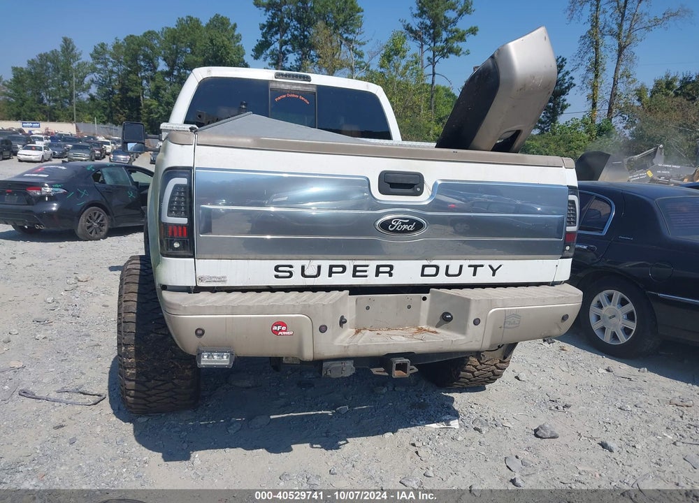 2008 FORD F-250 KING RANCH VIN: 1FTSW21R88ED02053