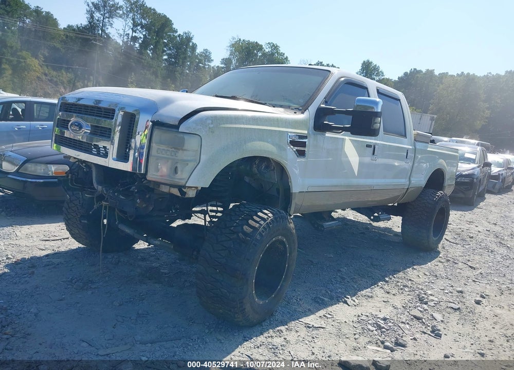 2008 FORD F-250 KING RANCH VIN: 1FTSW21R88ED02053