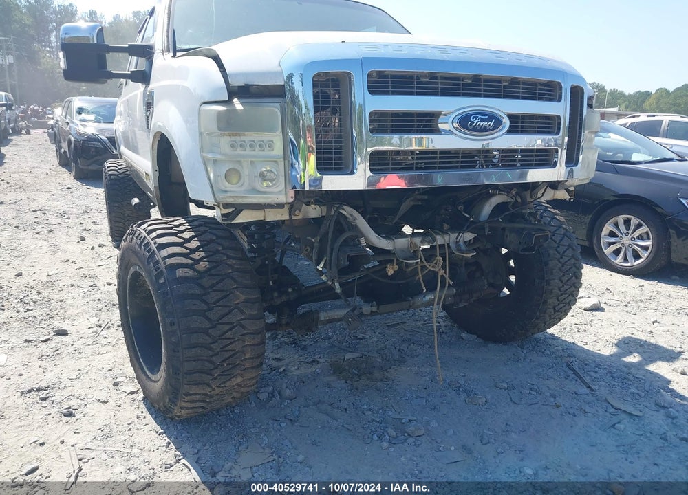 2008 FORD F-250 KING RANCH VIN: 1FTSW21R88ED02053