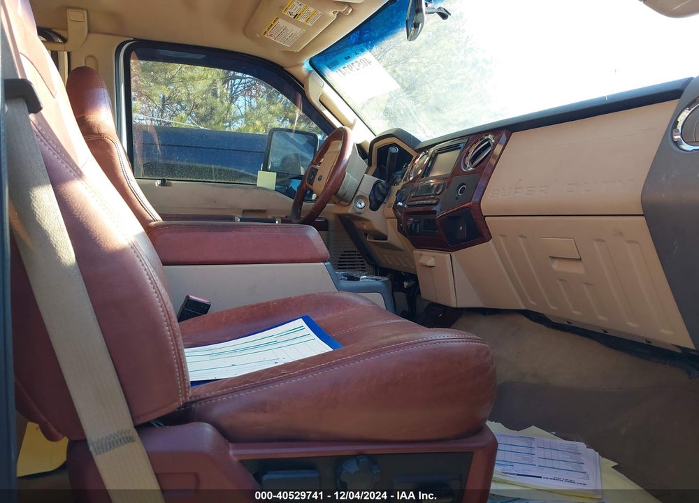 2008 FORD F-250 KING RANCH VIN: 1FTSW21R88ED02053
