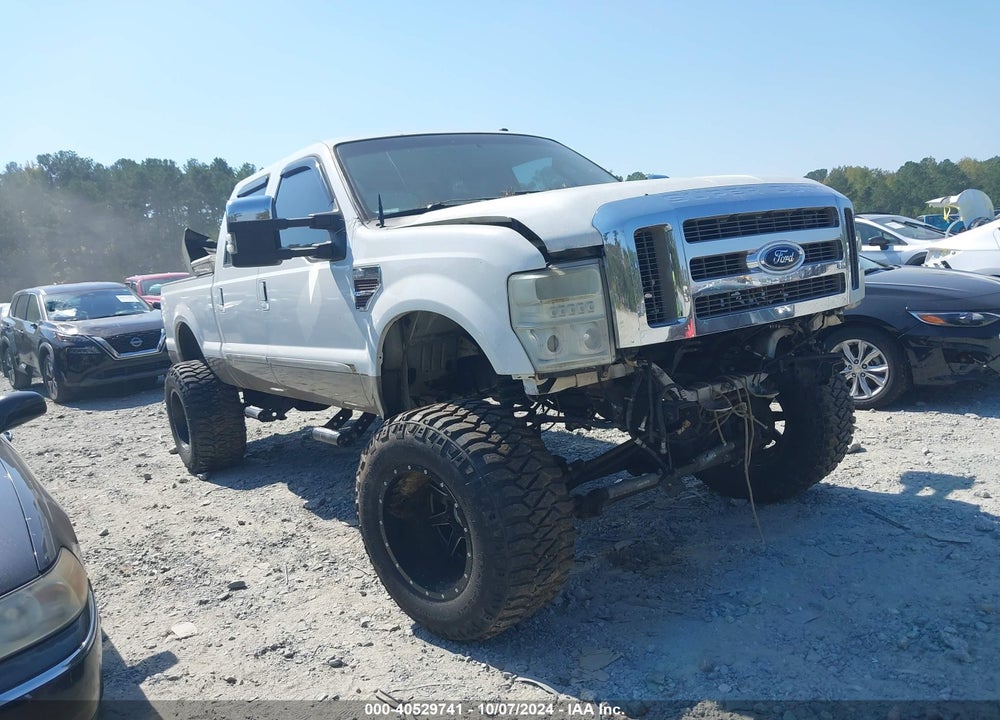 2008 FORD F-250 KING RANCH VIN: 1FTSW21R88ED02053