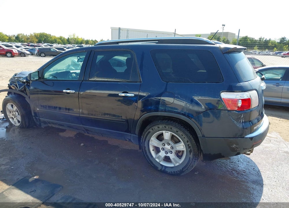 2009 GMC ACADIA SLE-1 VIN: 1GKER13D89J211524